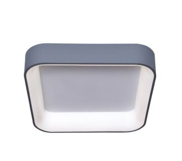 Stropna svjetiljka (plafonijera) led RETTANGOLARE UFO - 450x450x110mm C450/38 SGR, 32W, 4200K siva - cover
