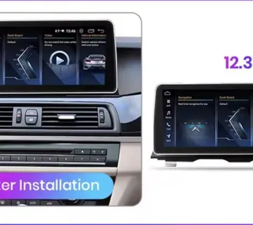 BMW 12,3" F10 2011-2017 original ANDROID MULTIMEDIJA NAVIGACIJA kamera - cover