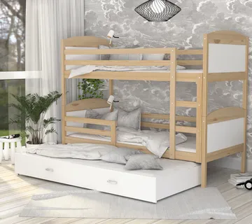 Mateusz 3 krevet na kat s dodatnim ležajem 200×90 - cover