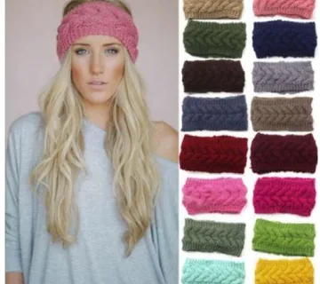 Heklana vunena traka za glavu - cover