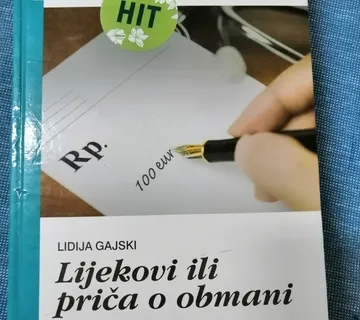 Lidija Gajski – Lijekovi ili priča o obmani - cover
