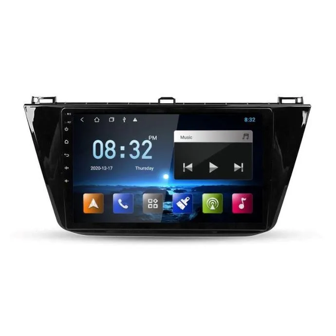 VW TIGUAN | 10.1" OLED/QLED | ANDROID 12 | 2GB RAM | 8-CORE | DSP | TS - cover