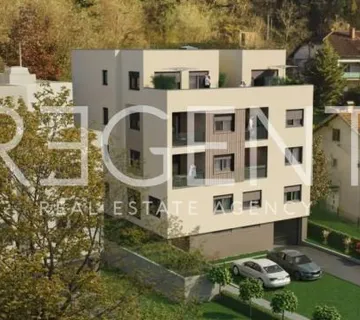 Zagreb, Črnomerec – Dvosoban stan s vrtom u novogradnji,55 m2 - cover