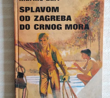 M. ZURL SPLAVOM OD ZAGREBA DO CRNOG MORA JELEN 1981 - cover
