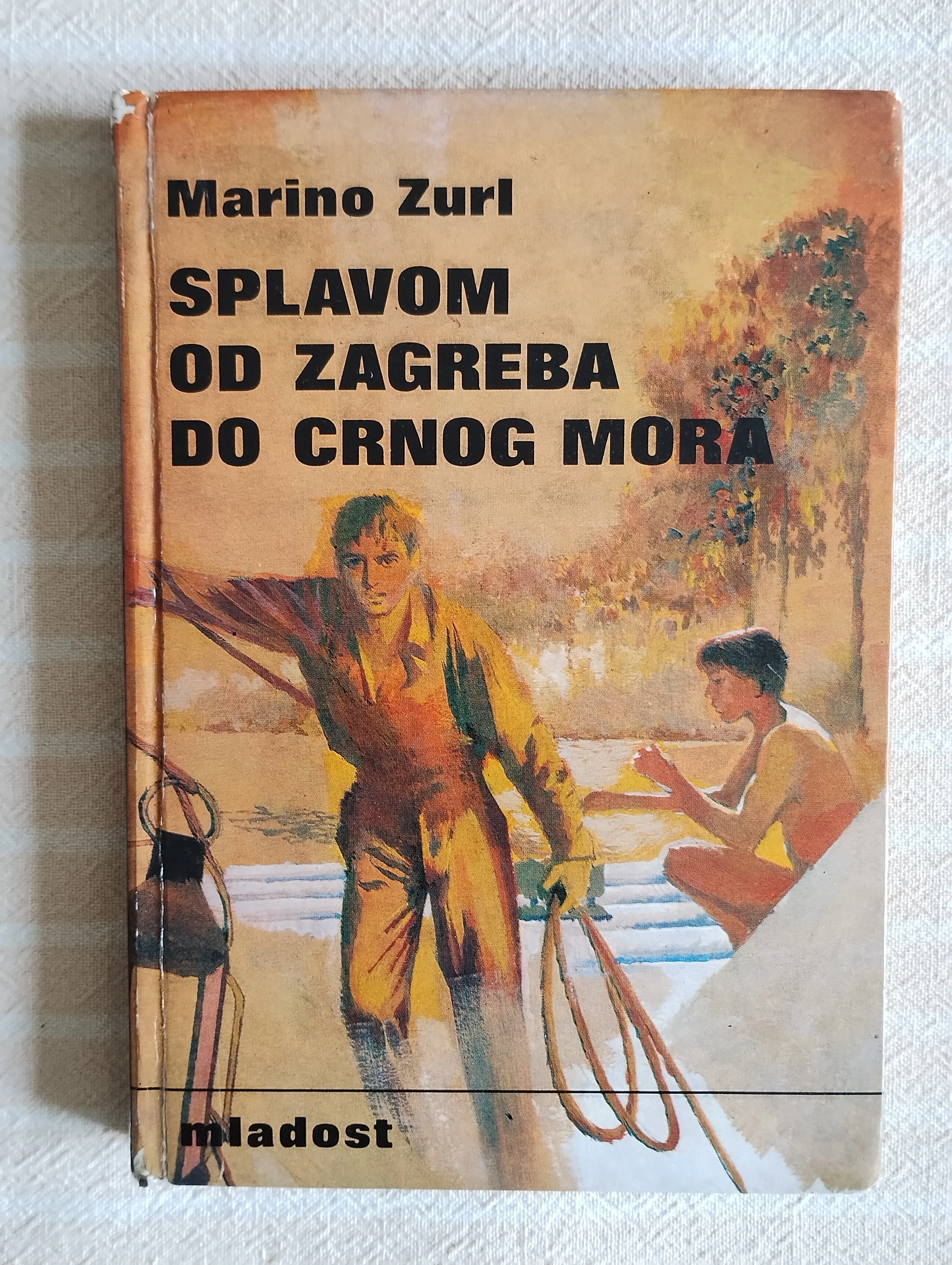 M. ZURL SPLAVOM OD ZAGREBA DO CRNOG MORA JELEN 1981 - cover