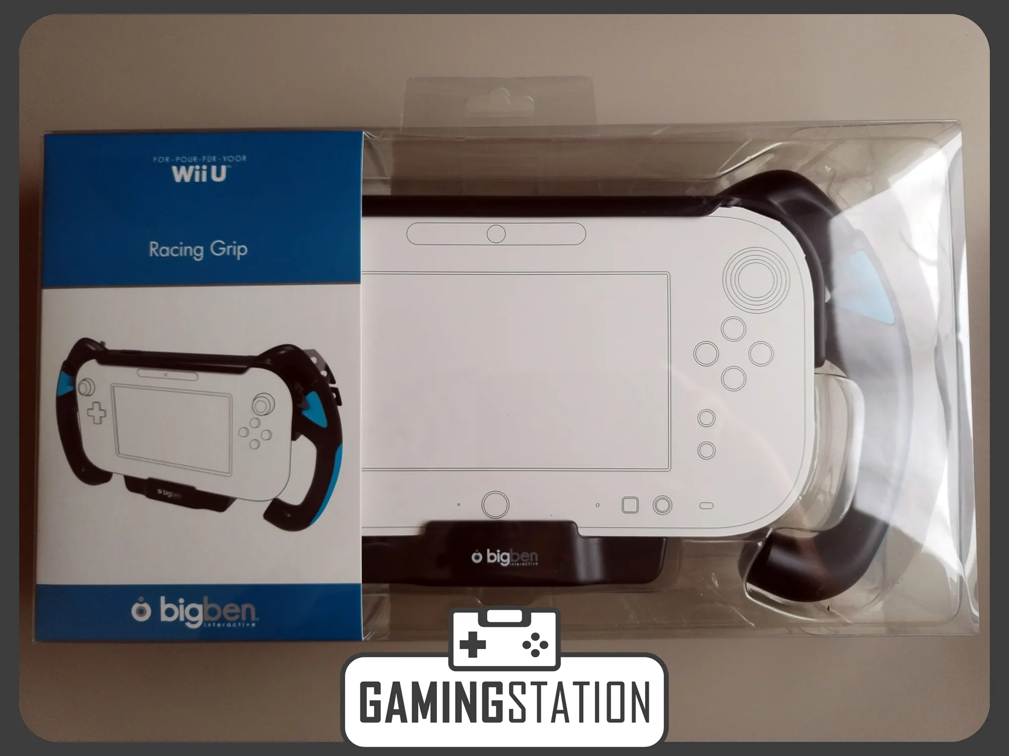 ★ Nintendo Wii U Racing Grip ★ - cover