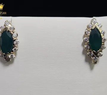 ZLATNE NAUŠNICE 14K 3.46G / R1, RATE! - cover