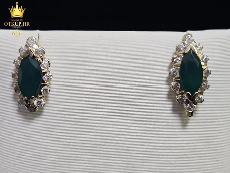 ZLATNE NAUŠNICE 14K 3.46G / R1, RATE! - cover