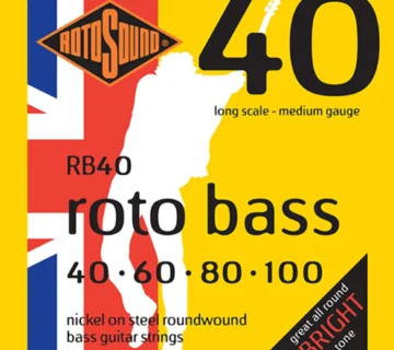 ROTOSOUND RB40 40-100, žice za bas gitaru - cover