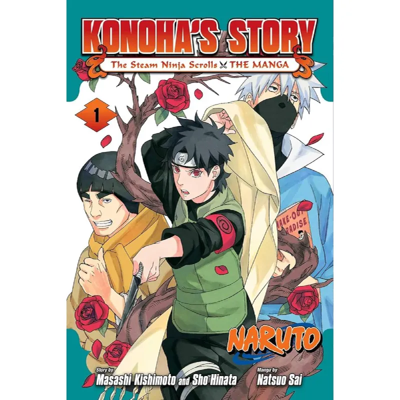 Naruto: Konoha’s Story – The Steam Ninja Scrolls: The Manga vol. 1 - cover