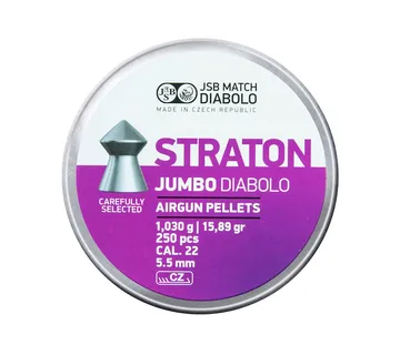 Diabole JSB JUMBO STRATON 5,5mm - 250 kom - cover