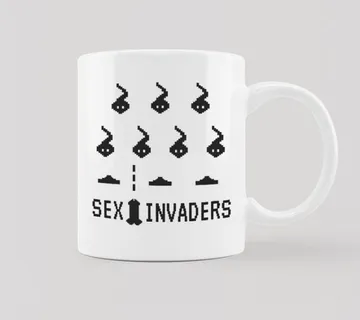 Invaders šalica - cover