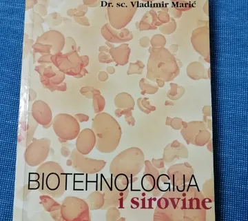 Vladimir Marić – Biotehnologija i sirovine - cover