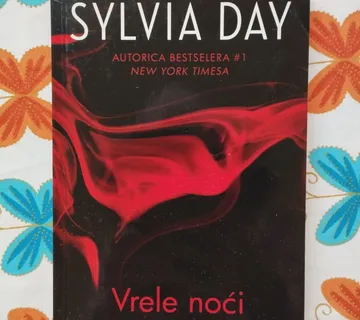 Sylvia Day - Vrele noći - cover