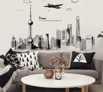 Zidna naljepnica - Avion WB - cover