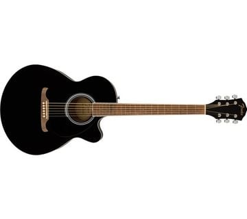 FENDER FA-135CE CONCERT V2 BLACK WN ELEKTRO-AKUSTIČNA GITARA - cover