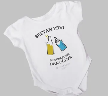 Zabavni personalizirani bodiji za bebe- Međunarodni dan očeva 2022. - cover