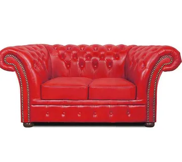 Chesterfield Dvosjed Winfield Basic Leather | 2-sjedišta | Red - cover