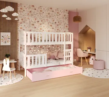 Dječji krevet na kat 160×80 – Kreveti za dječje sobe - cover