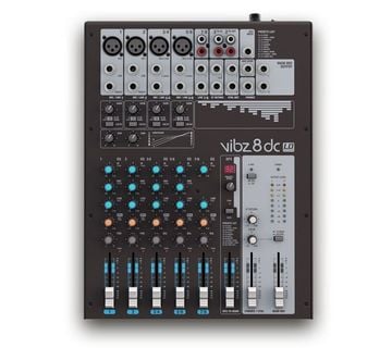 LD-SYSTEMS VIBZ8DC 8 KANALA, MIKSER S KOMPRESOROM - cover
