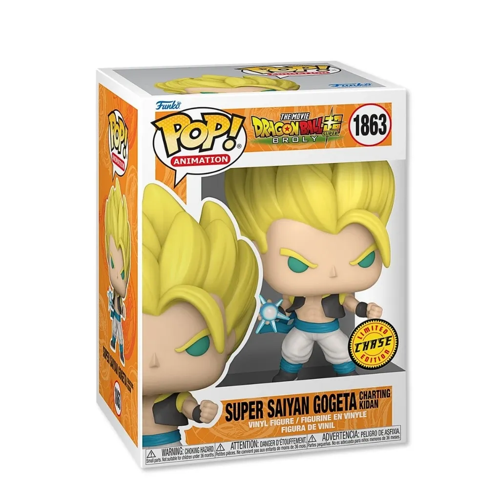 Funko Pop! Animation: DBSB – Super Saiyan Gogeta #1863 (CHASE) - cover