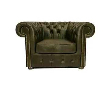 Chesterfield Fotelja Class Leather | 1-sjedište | Moss Green - cover