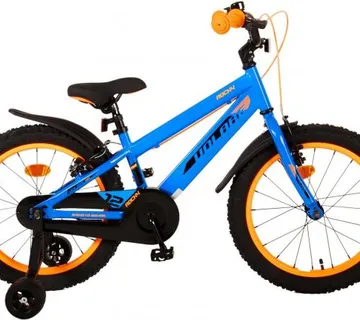 Volare dječji bicikl Rocky 18" plavi s dvije ručne kočnice  - cover
