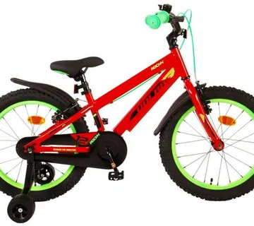 Dječji bicikl Volare Rocky 18" crveni s dvije ručne kočnice - cover