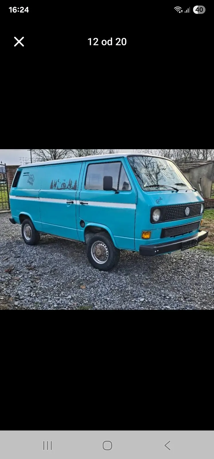 VW T3 Transporter - cover