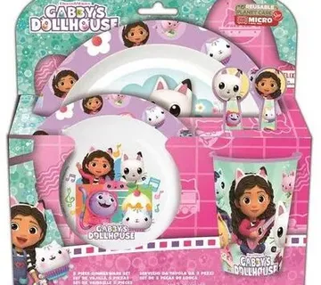 Pribor za jelo Gabina kuća lutaka 5kom - cover