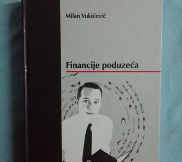 Milan Vukičević – Financije poduzeća [A1] [Z82] - cover