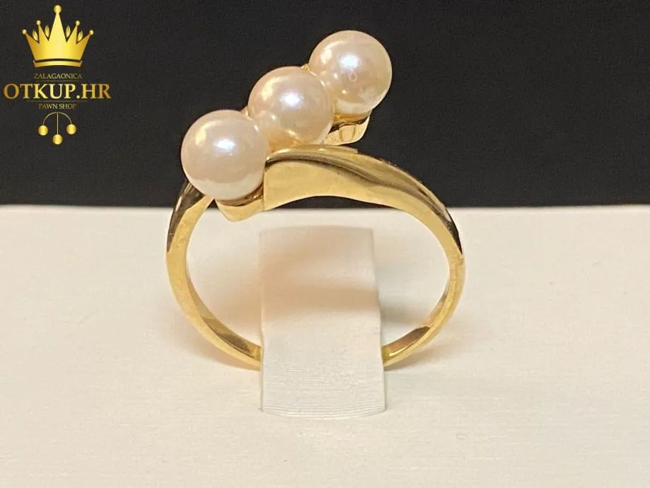 ZLATNI PRSTEN 3,49g 14K / R1, RATE! - cover