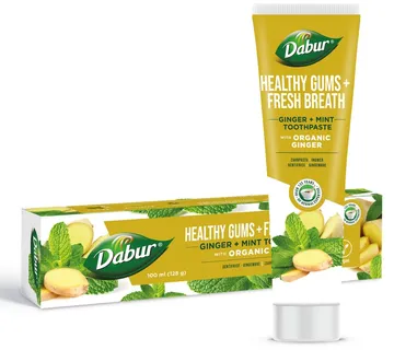 Dabur Ayurvedska pasta za zube – Organski Đumbir 100ml - cover