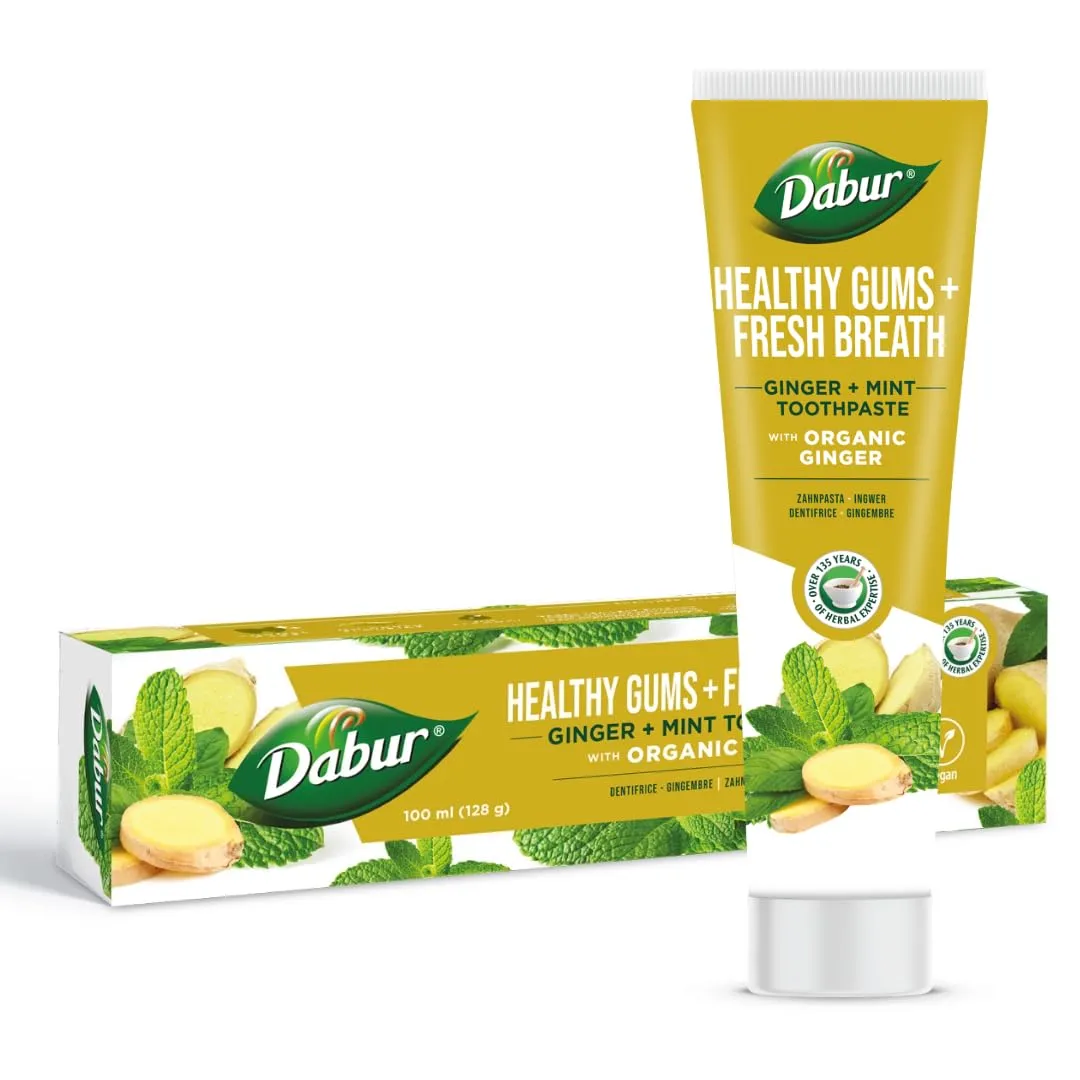 Dabur Ayurvedska pasta za zube – Organski Đumbir 100ml - cover