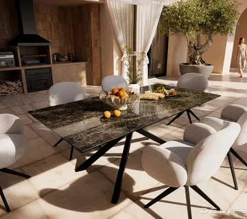 Outdoor stol Edge 200x100cm, Materijal: Keramika Emperador Extra Luci - cover