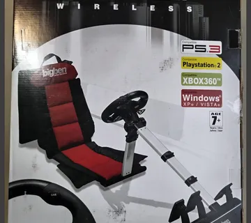 ★ PlayStation 3 / xBox 360 Racing Seat ★ - cover