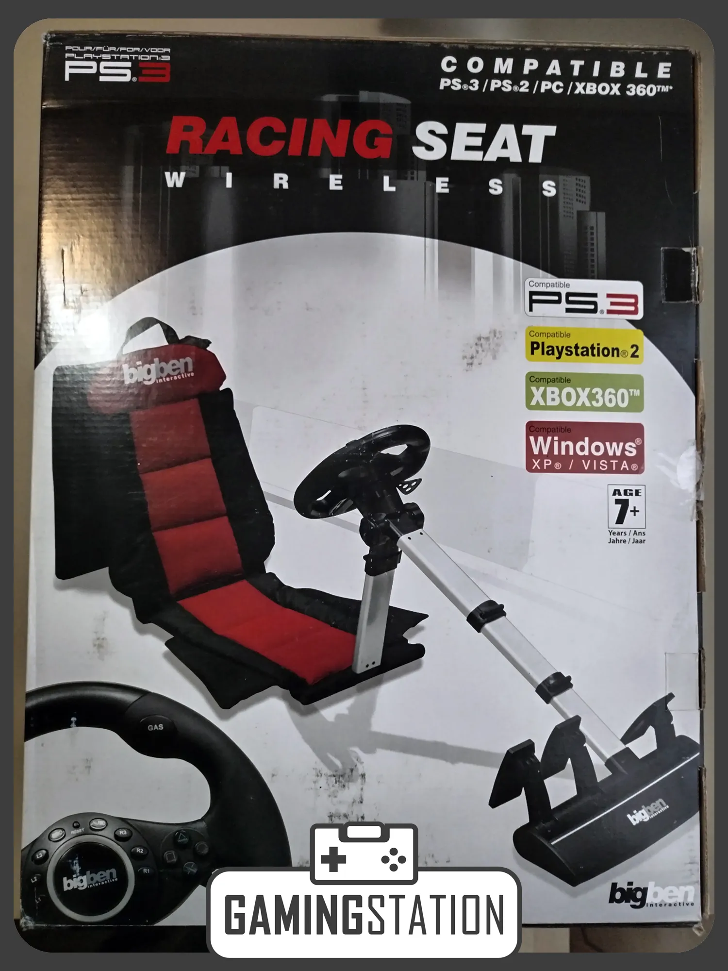 ★ PlayStation 3 / xBox 360 Racing Seat ★ - cover