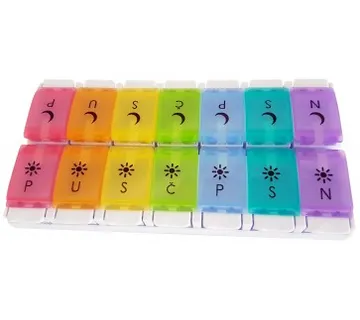 Organizator lijekova u boji | 7 x 2 - cover