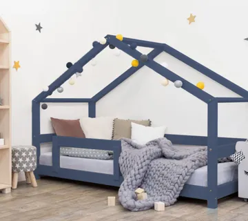 Montessori dječji krevet kućica Lucky 190*120 - cover