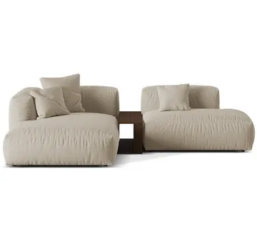 Kutna garnitura Martina, 285x176cm, Materijal: Strukturirana tkanina - cover