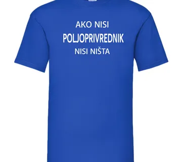 Majica ako nisi pekar - cover