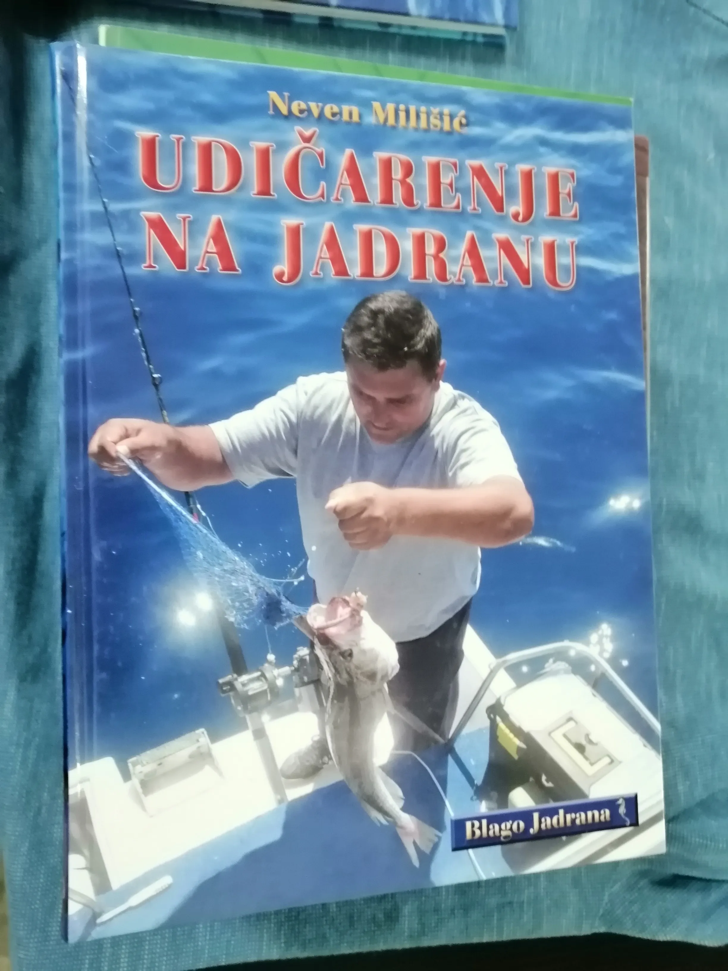 Neven Milišić – Udičarenje na Jadranu - cover