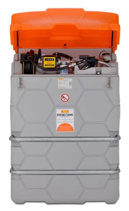 CEMO Cube Premium stacionarni spremnik za diesel 2500 L - cover