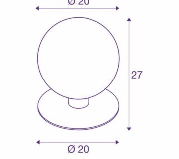 Vanjska lampa Gloo Pure 27 Pole SLV 27cm/44cm/70cm - 27cm - cover