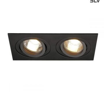Ugradbena svjetiljka New Tria 2 SLV recessed fitting - Crna - cover