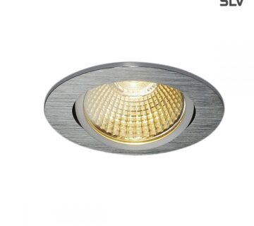 Ugradbena svjetiljka New Tria 68 SLV recessed fitting (okrugla, pojedinačna) - Aluminij brušeni - cover
