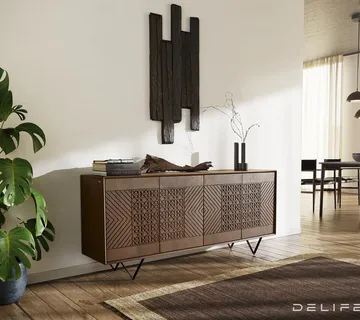 Komoda Manjula 172x40cm, Materijal: Mango - cover
