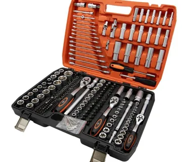 Set nasadnih ključeva  1/2" 3/8" 1/4"  215 komada - cover