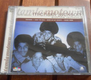Michael Jackson With The Jackson 5 ‎– Early Classics  - cover