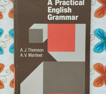 Thompson, Martinet - A practical english grammar - cover